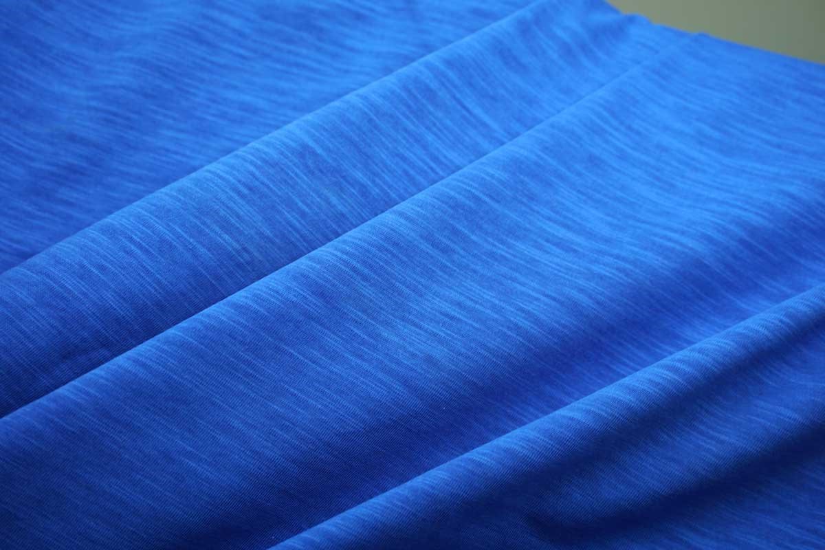 40支精梳棉竹節滌棉平紋絲光棉汗布